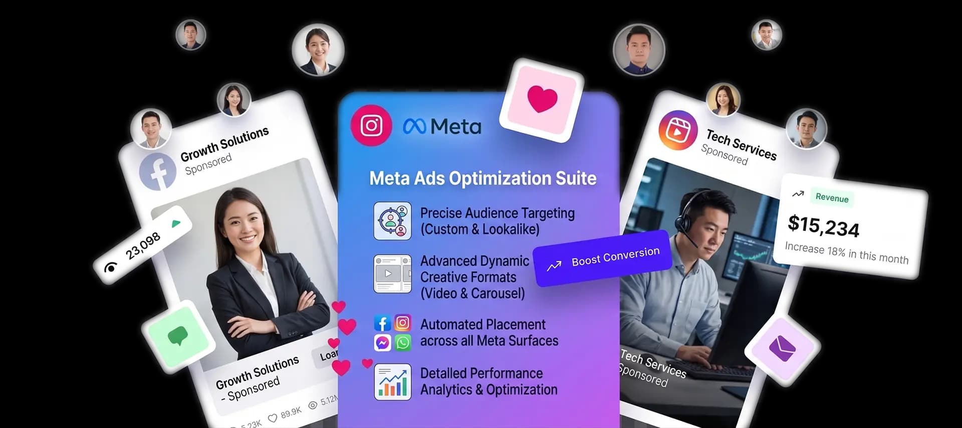 Meta Ads Performance Analytics Architecture Dashboard